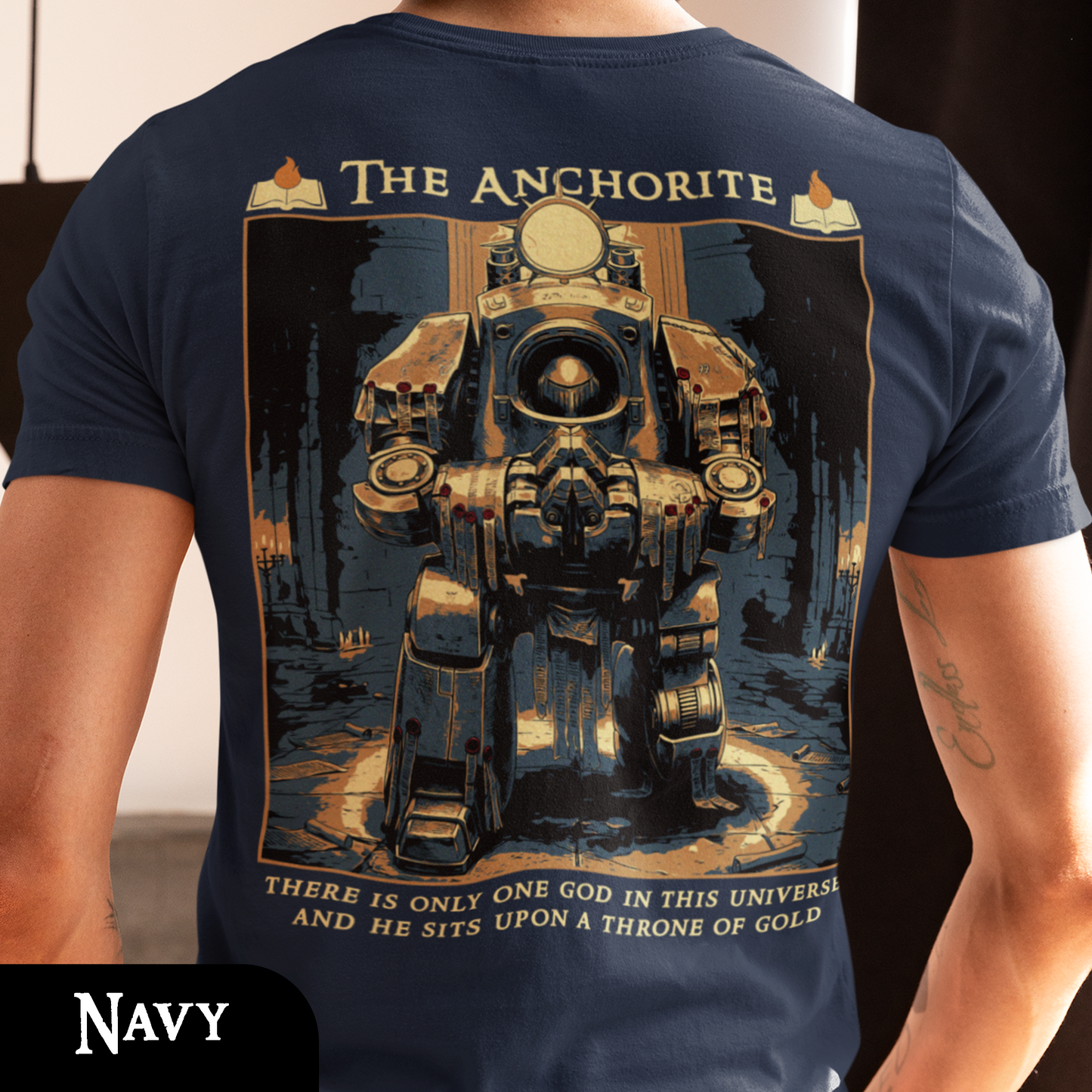 The Anchorite - Warhammer 40k | Back Print T-Shirt