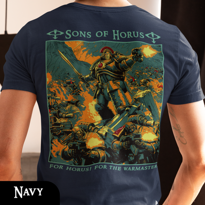 Sons of Horus - Horus Heresy | Back Print T-Shirt