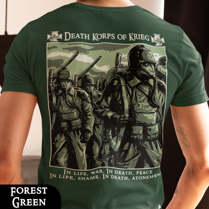 Death Korps of Krieg - Astra Militarum | Back Print T-Shirt