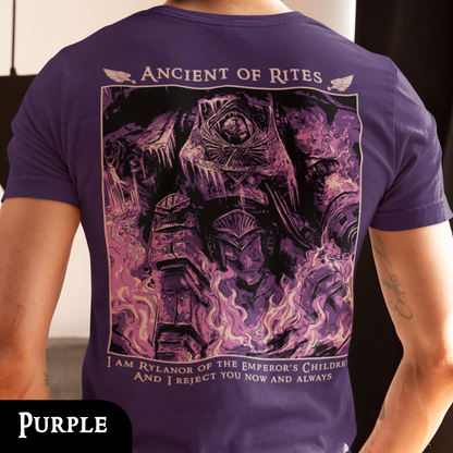 Rylanor - Ancient Of Rites | Back Print T-Shirt