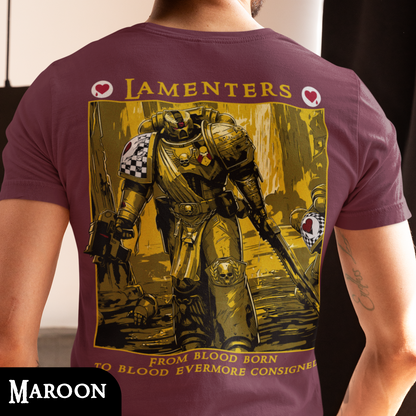 Lamenters - From Blood Born | Back Print T-Shirt