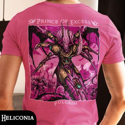 Fulgrim - Prince Of Excess | Back Print T-Shirt