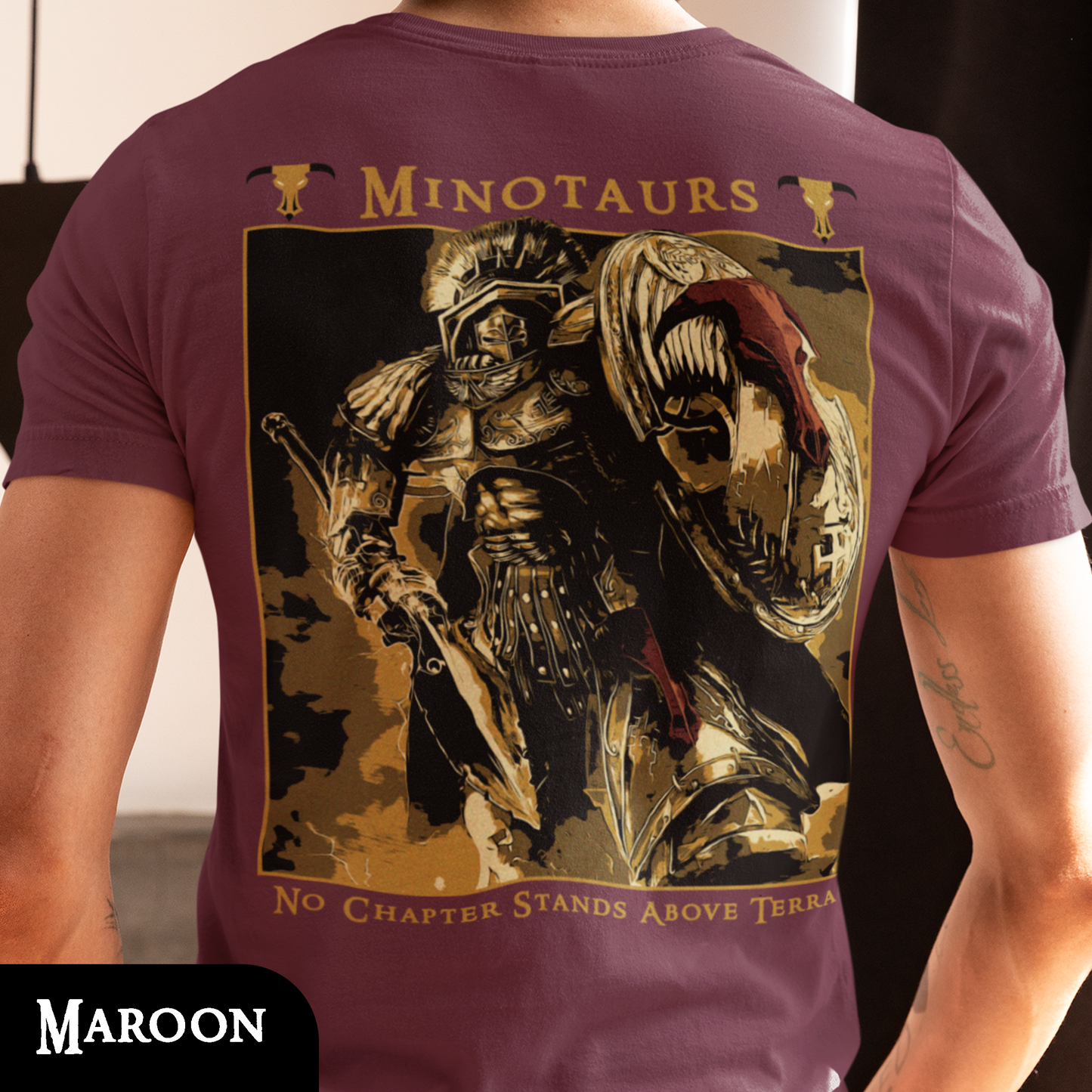 Minotaurs Warhammer 40k | Back Print T-Shirt