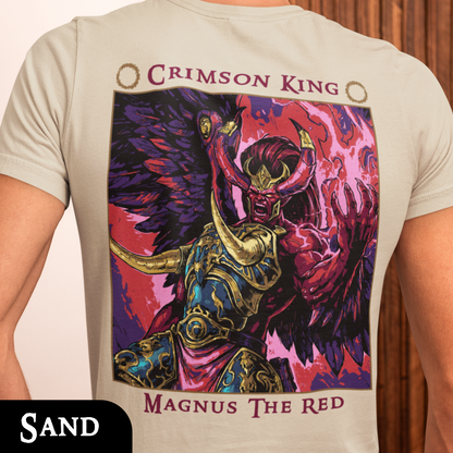 Magnus The Red - Crimson King | Back Print T-Shirt