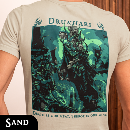 Drukhari - Warhammer 40k | Back Print T-Shirt