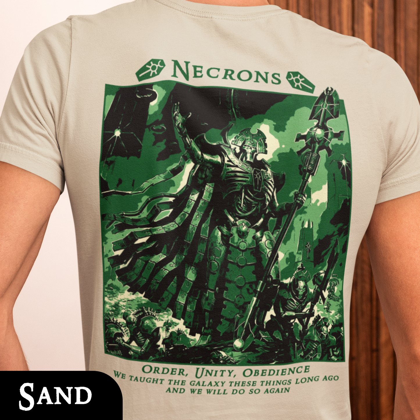 Necrons - Warhammer40k | Back Print T-Shirt