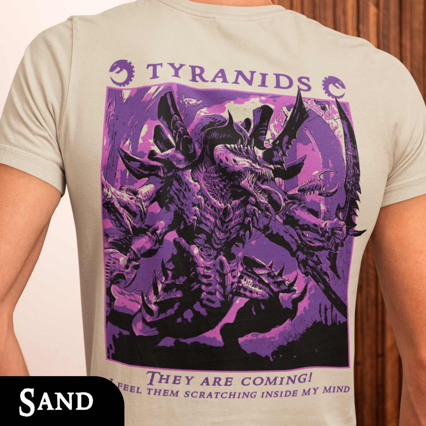 Tyranids - Warhammer40k | Back Print T-Shirt
