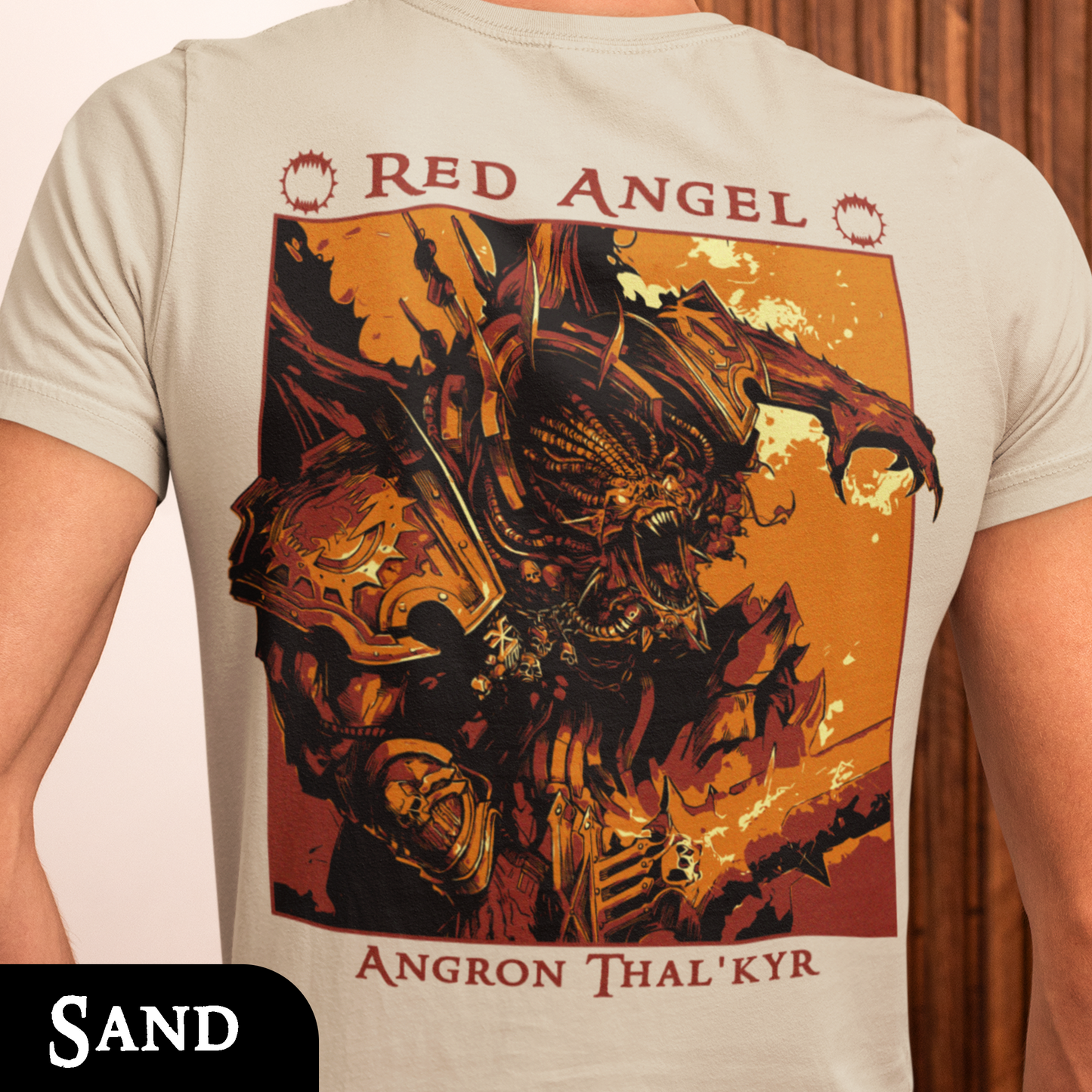 Angron - Red Angel | Back Print T-Shirt
