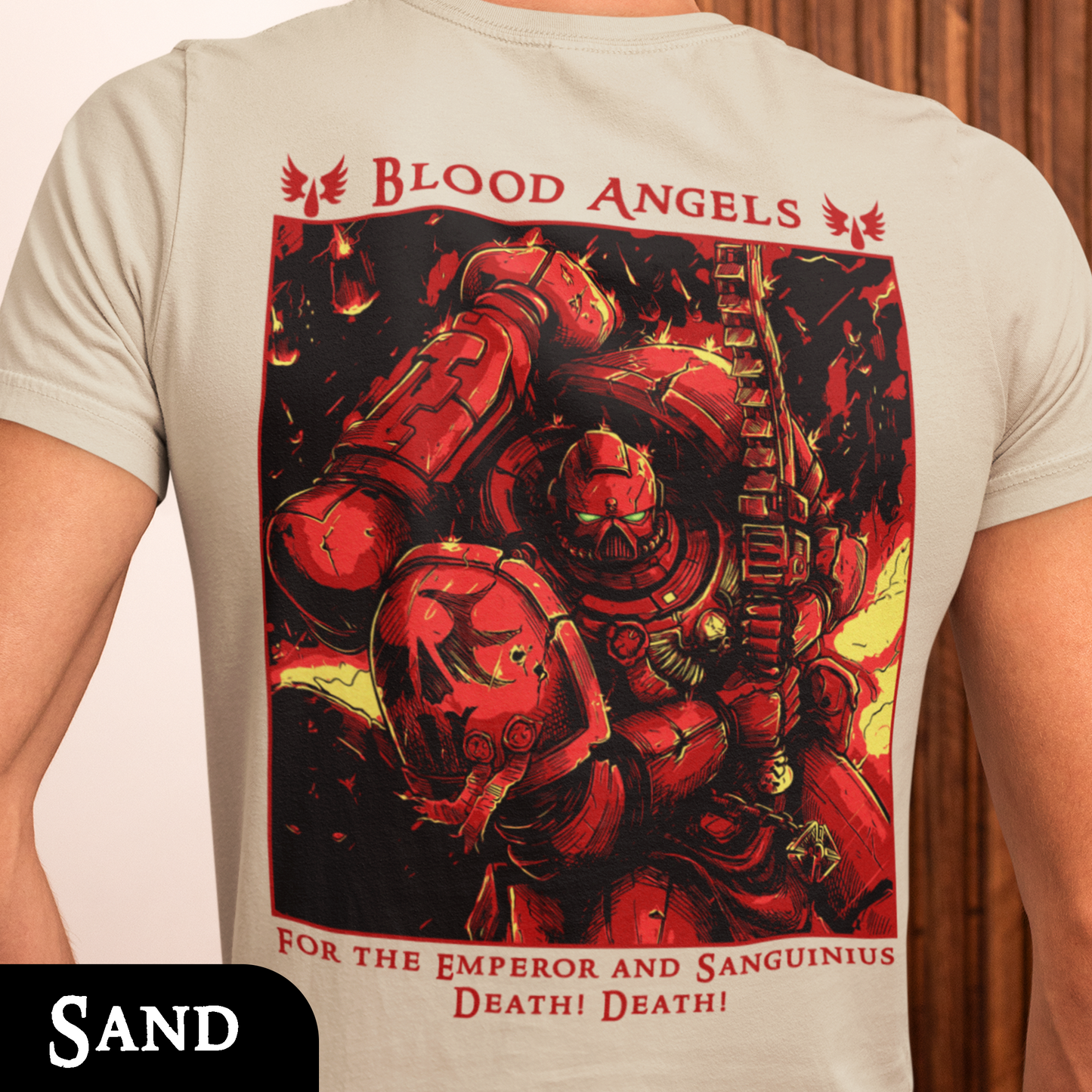 Blood Angels - Warhammer 40k | Back Print T-Shirt