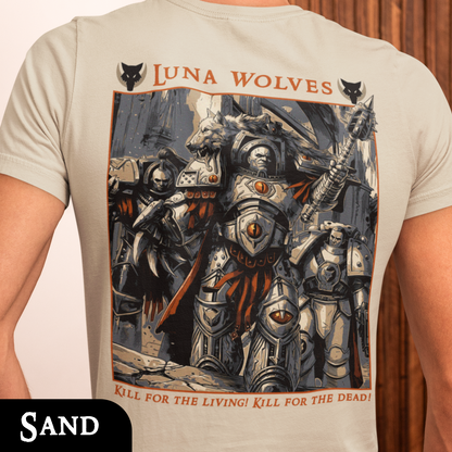 Luna Wolves - Warhammer 40k | Back Print T-Shirt
