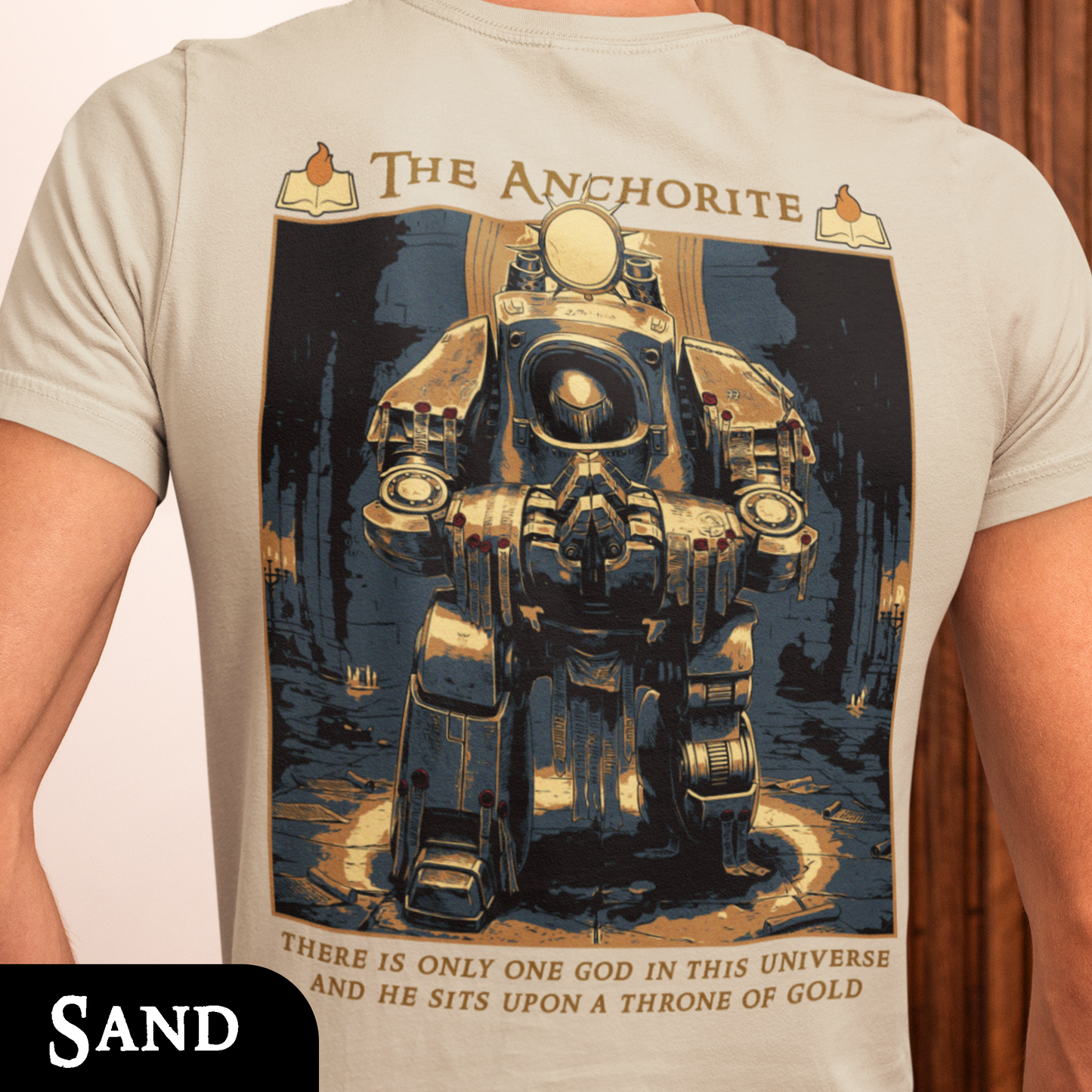 The Anchorite - Warhammer 40k | Back Print T-Shirt