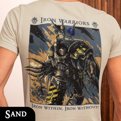 Iron Within, Iron Without | Back Print T-Shirt