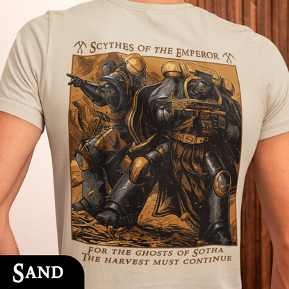 Scythes of the Emperor | Back Print T-Shirt