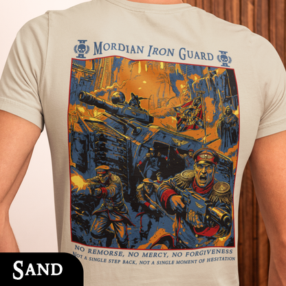 Mordian Iron Guard | Back Print T-Shirt