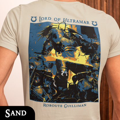 Roboute Guilliman - Lord of Ultramar | Back Print T-Shirt