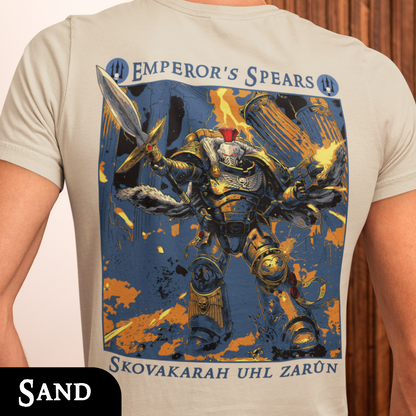 Emperor's Spears - Warhammer 40k | Back Print T-Shirt