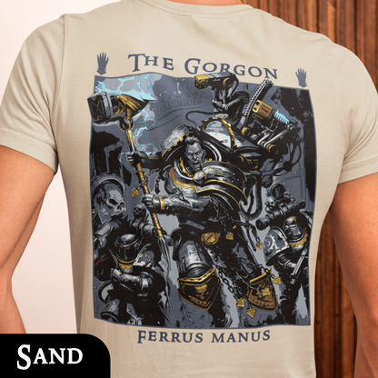 Ferrus Manus - The Gorgon | Back Print T-Shirt
