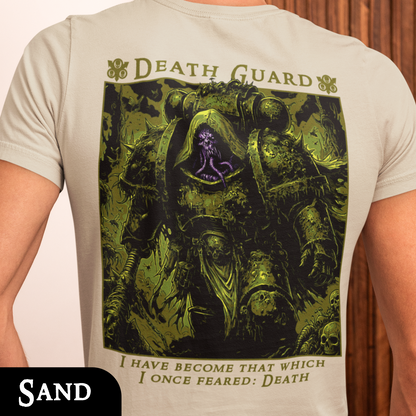 Death Guard - I Once Feared: Death | Back Print T-Shirt