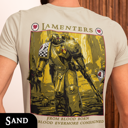 Lamenters - From Blood Born | Back Print T-Shirt