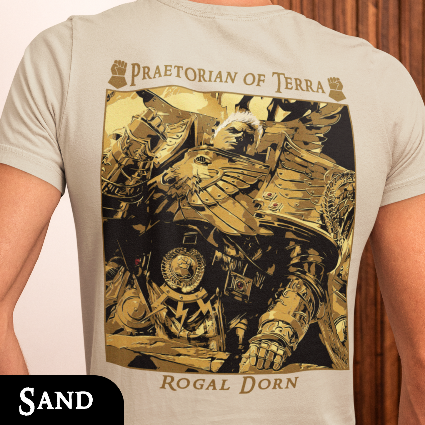 Rogal Dorn - Imperial Fists | Back Print Tank Top