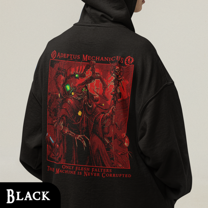 Adeptus Mechanicus - Only Flesh Falters | Hoodie