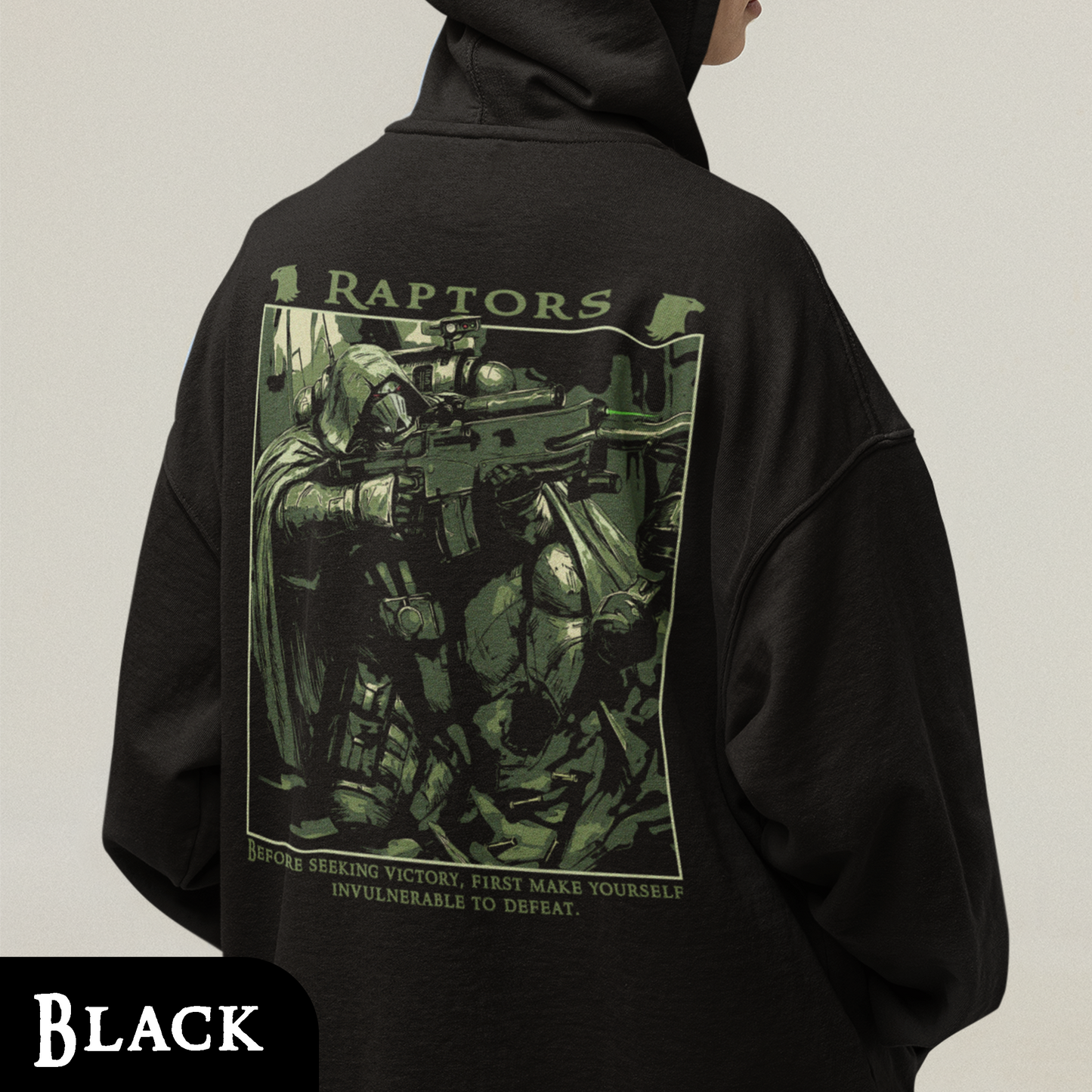 "Make Yourself Invulnerable to Defeat" Hoodie