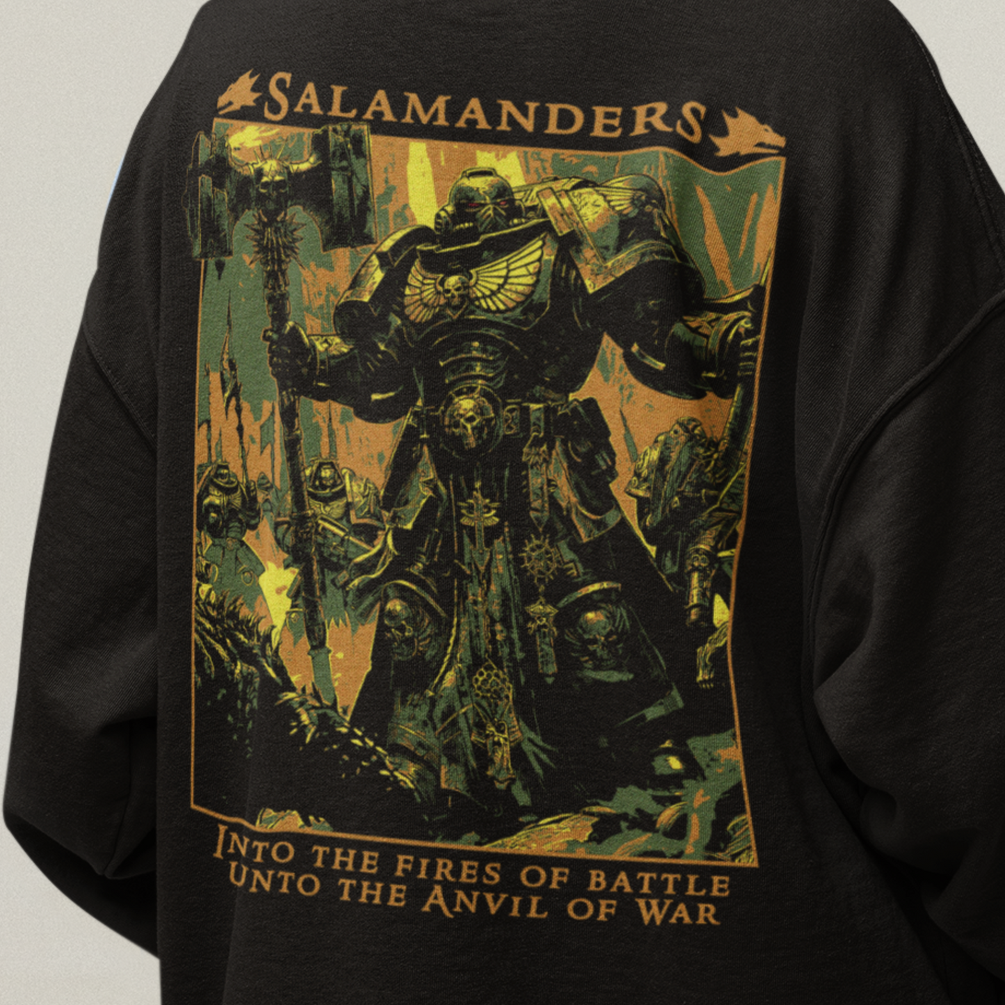 "Into The Fires Of Battle" Hoodie