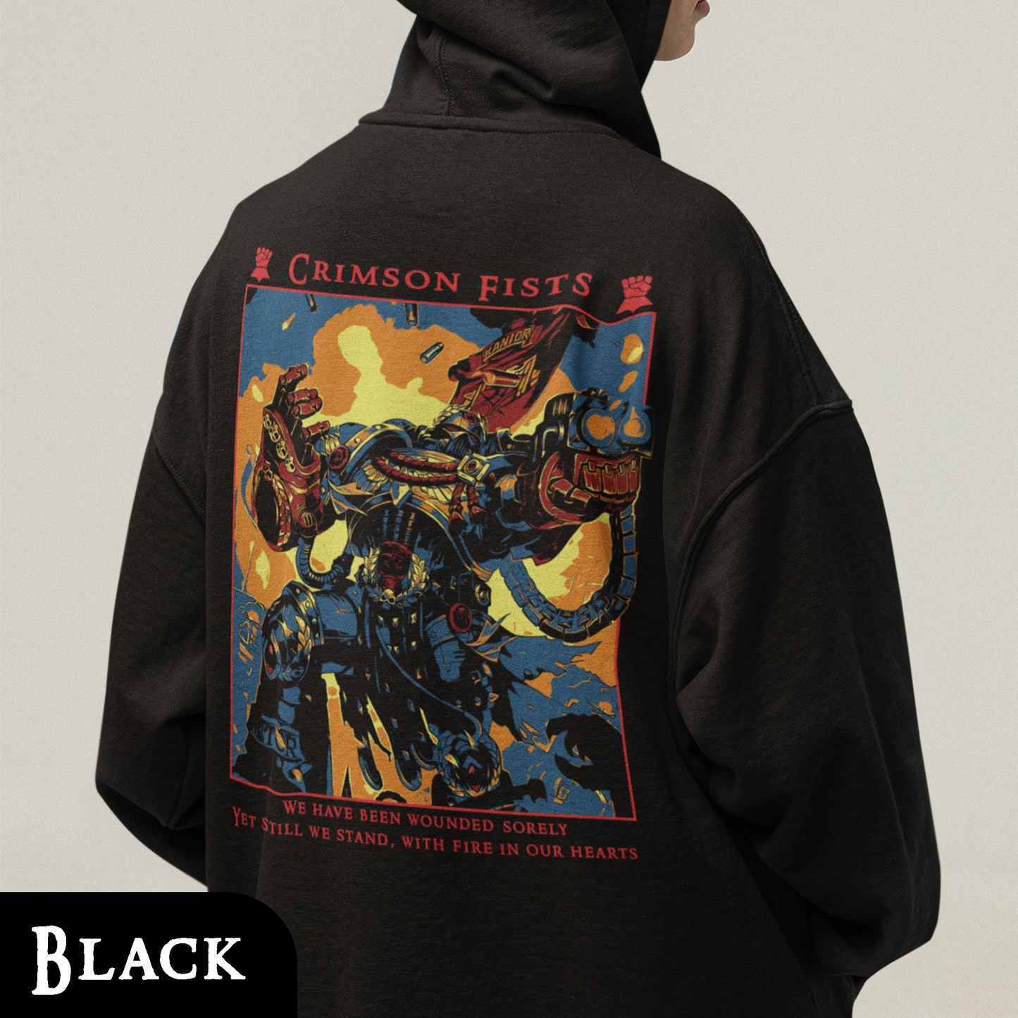 Crimson Fists - Warhammer 40k | Hoodie