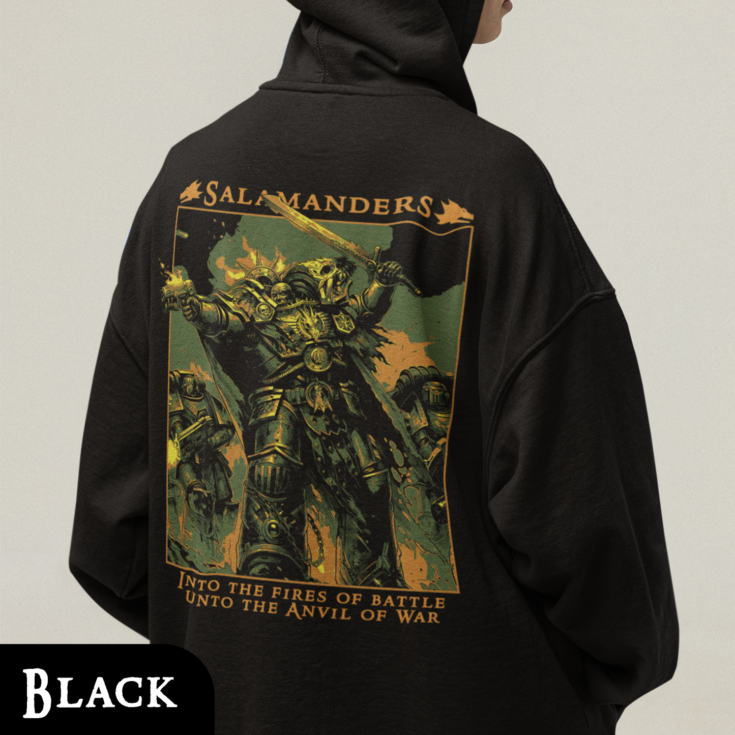 Salamanders - Unto The Anvil of War | Hoodie