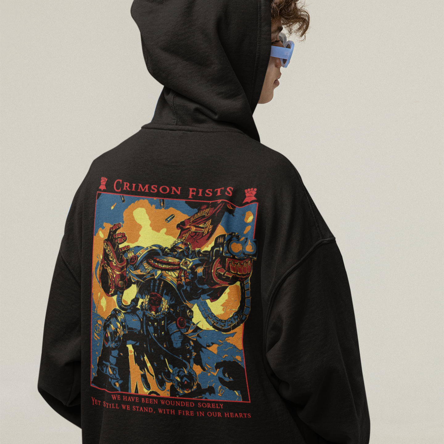 "We Have Been Wounded Sorely" Hoodie
