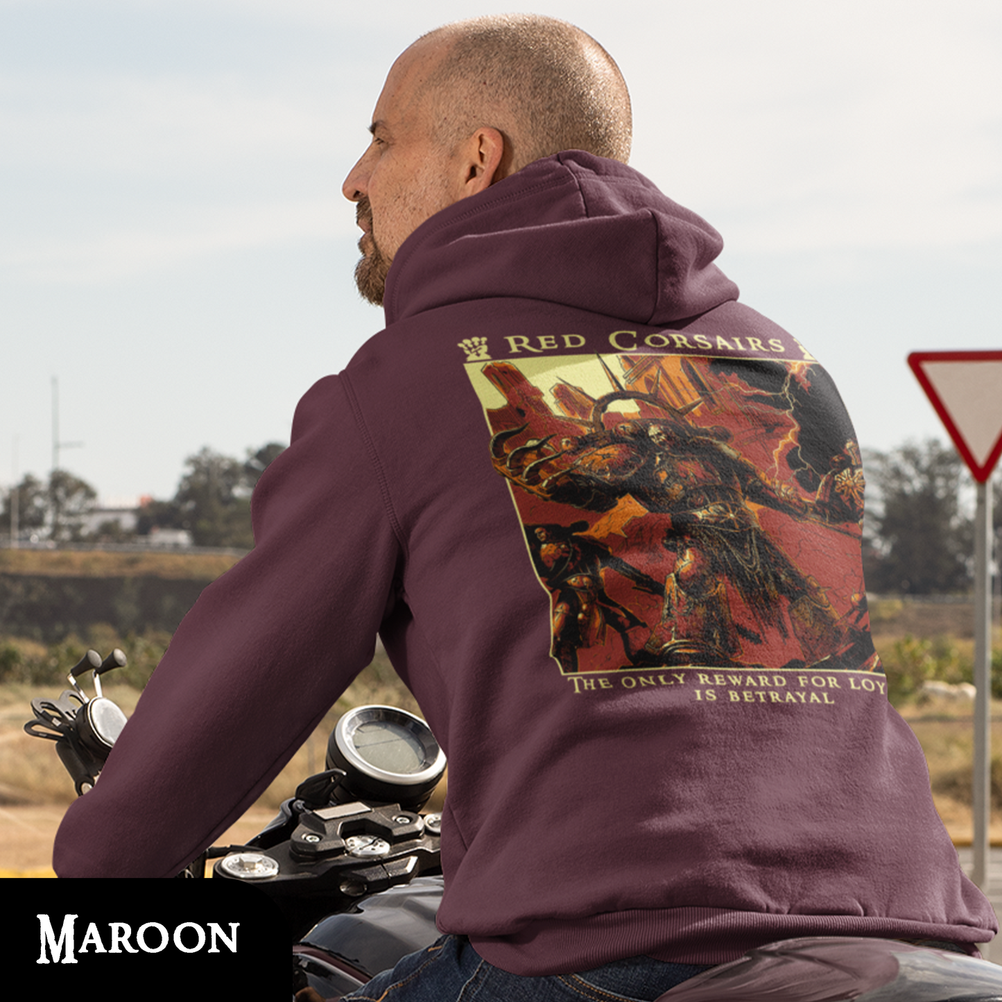 Red Corsairs Warhammer 40k |  Hoodie