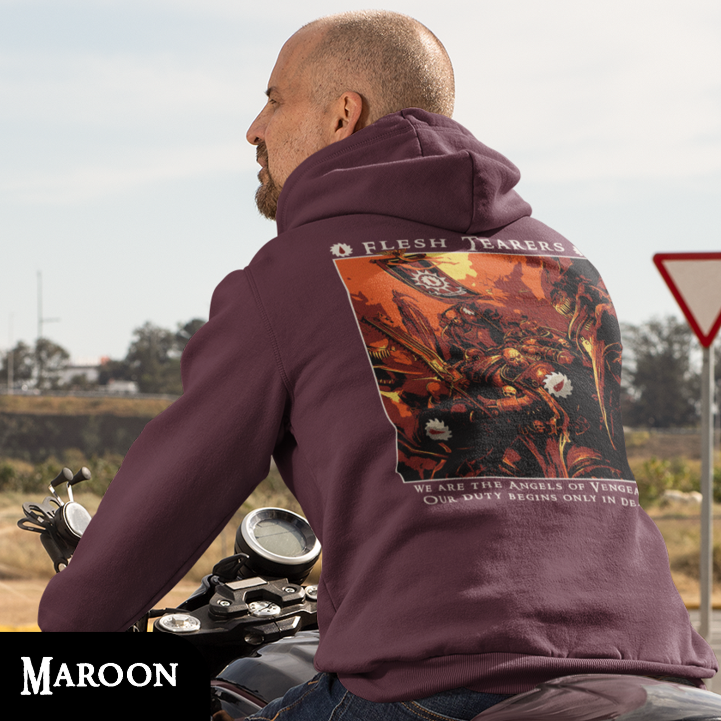 "Our Duty Begins Only In Death" Hoodie