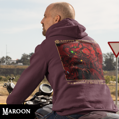 Adeptus Mechanicus - Only Flesh Falters | Hoodie