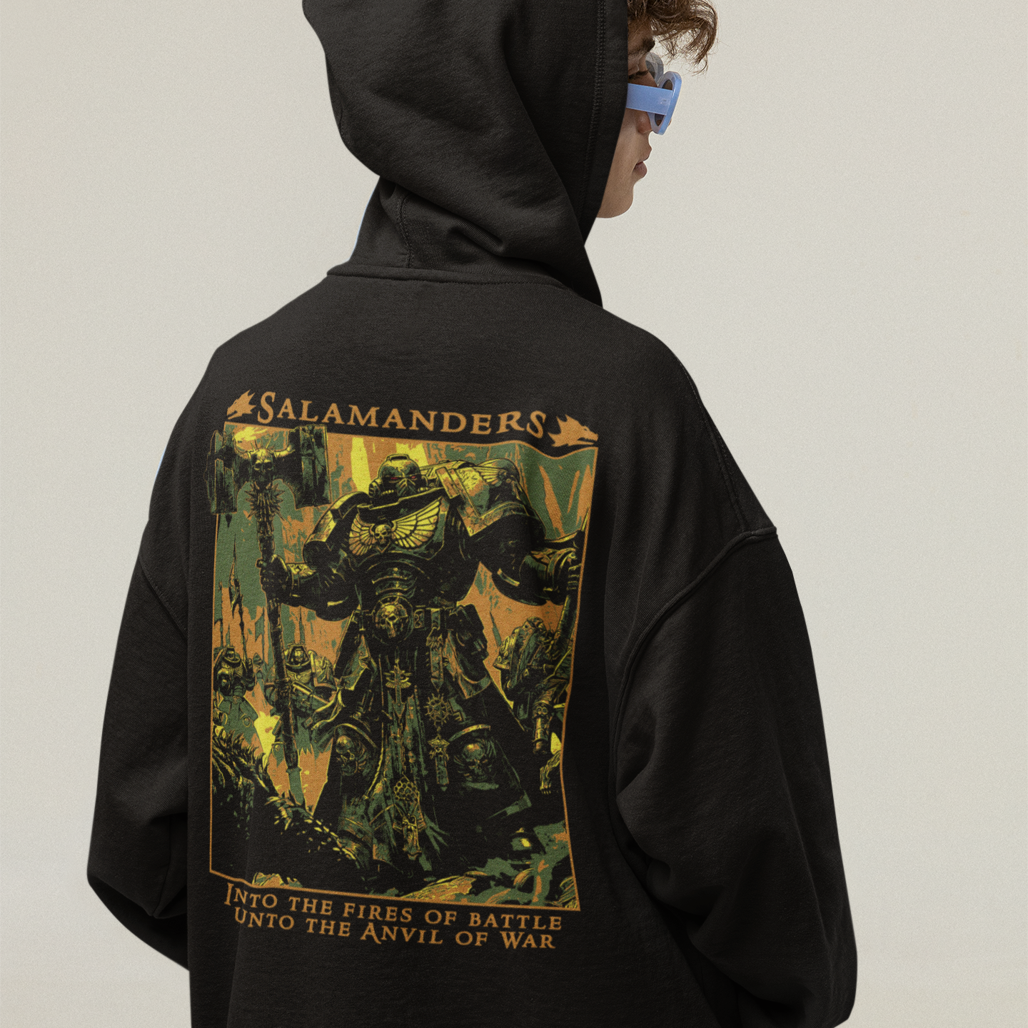 "Into The Fires Of Battle" Hoodie
