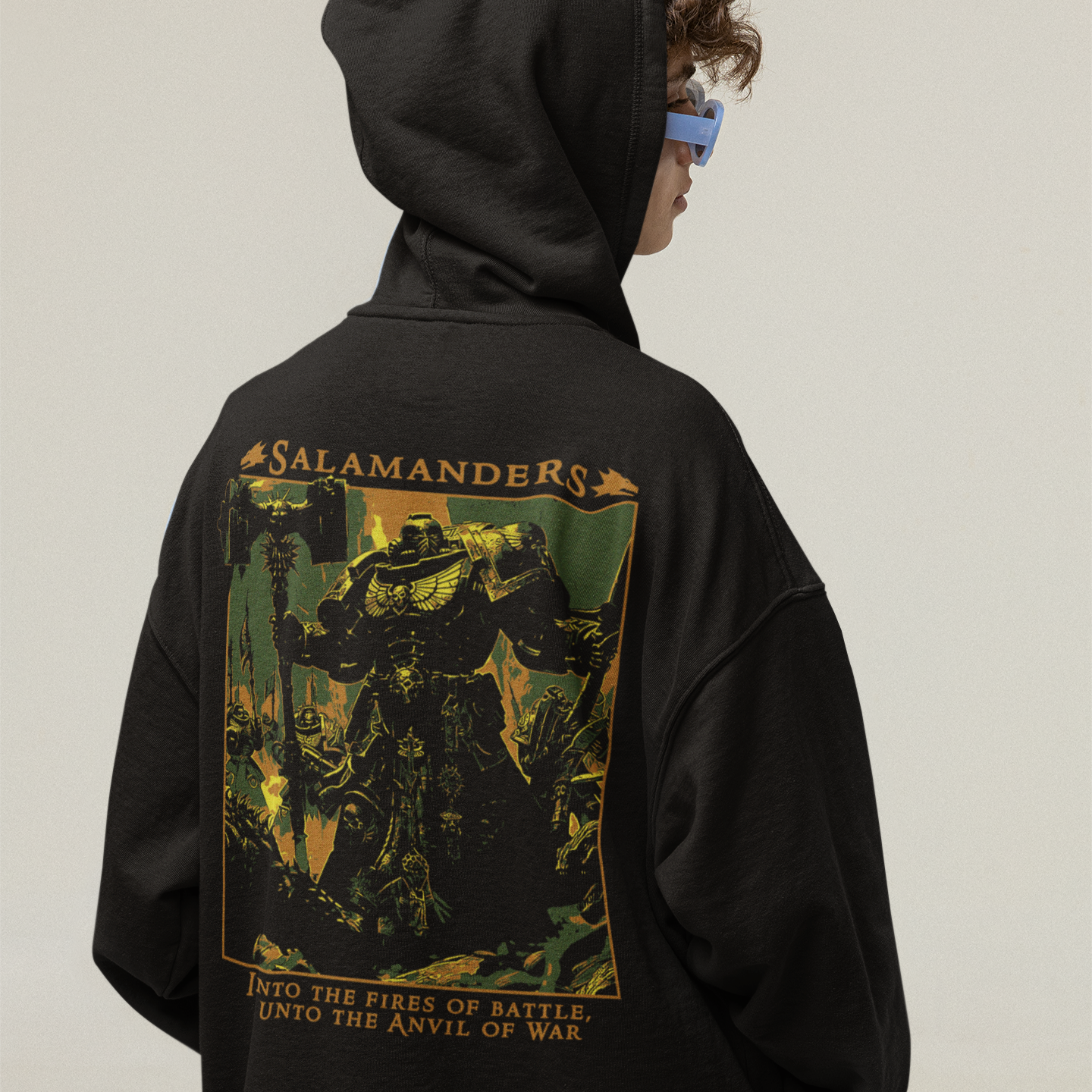 "Into The Fires Of Battle" Hoodie
