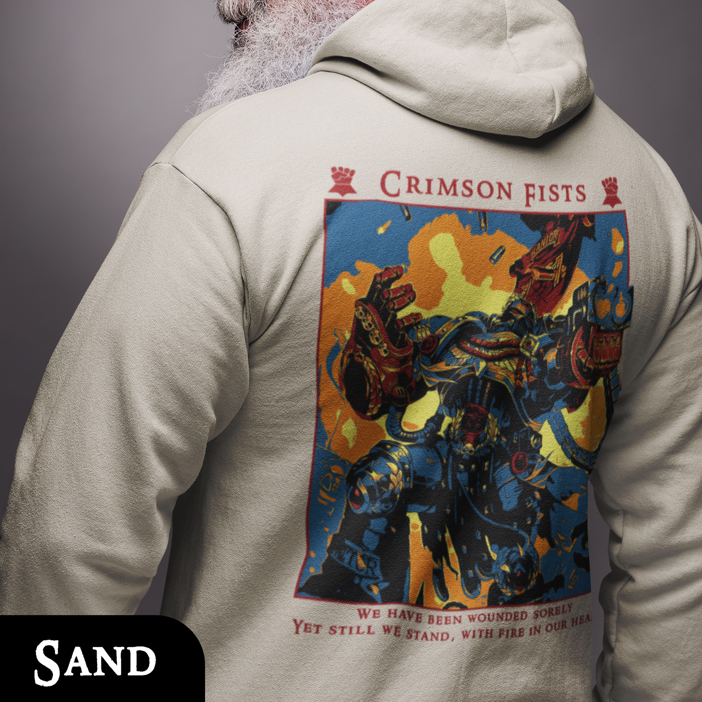 "We Have Been Wounded Sorely" Hoodie