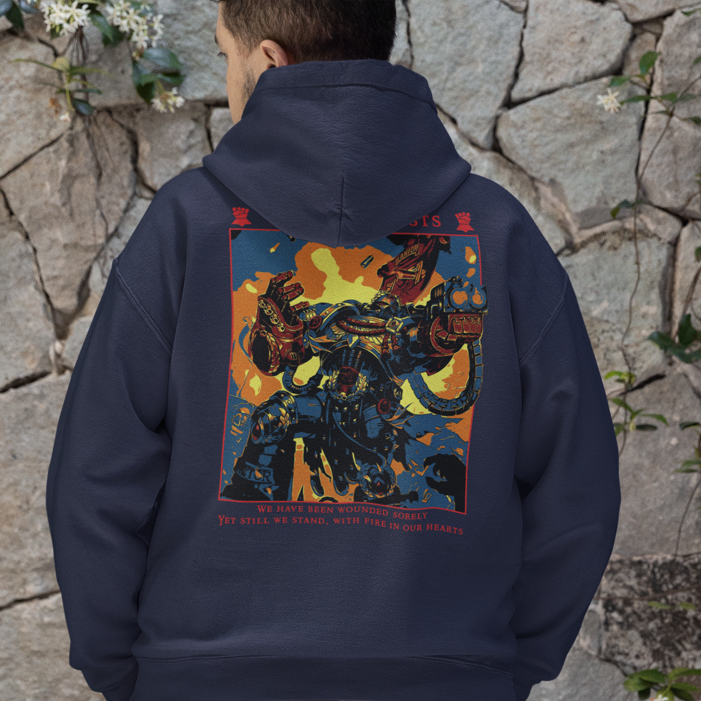 "We Have Been Wounded Sorely" Hoodie