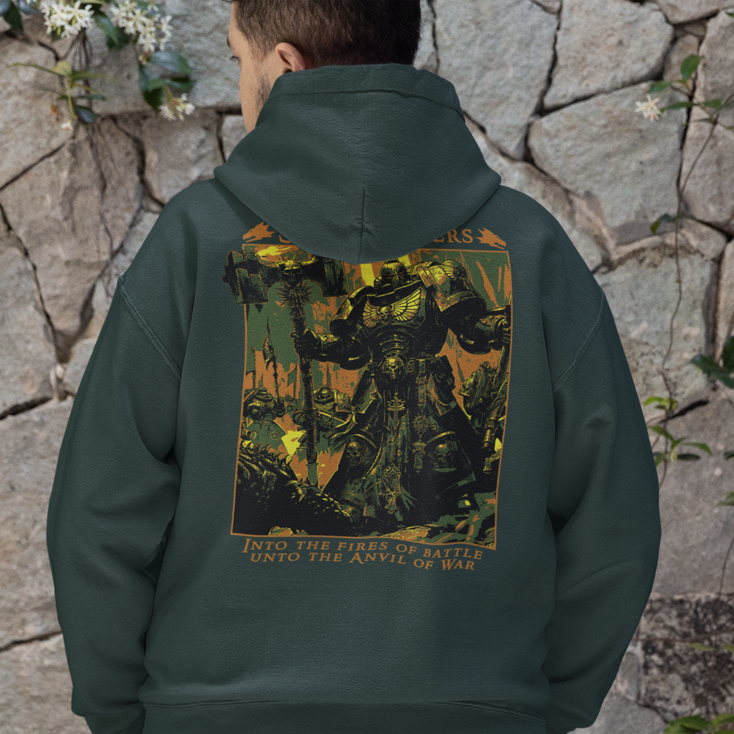 "Into The Fires Of Battle" Hoodie
