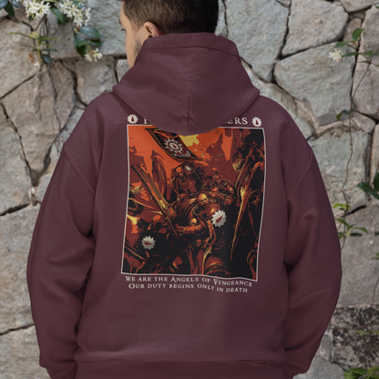 "Our Duty Begins Only In Death" hoodie