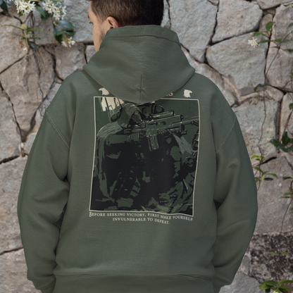 "Make Yourself Invulnerable to Defeat" Hoodie