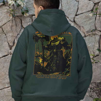 "Into The Fires Of Battle" Hoodie