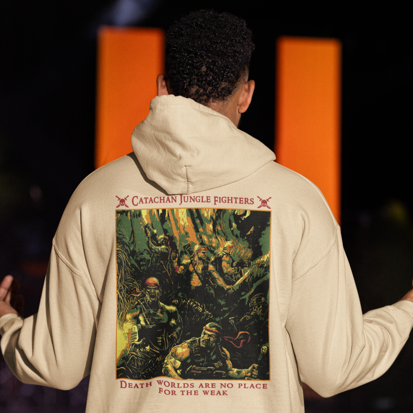 "No Place For The Weak" Hoodie