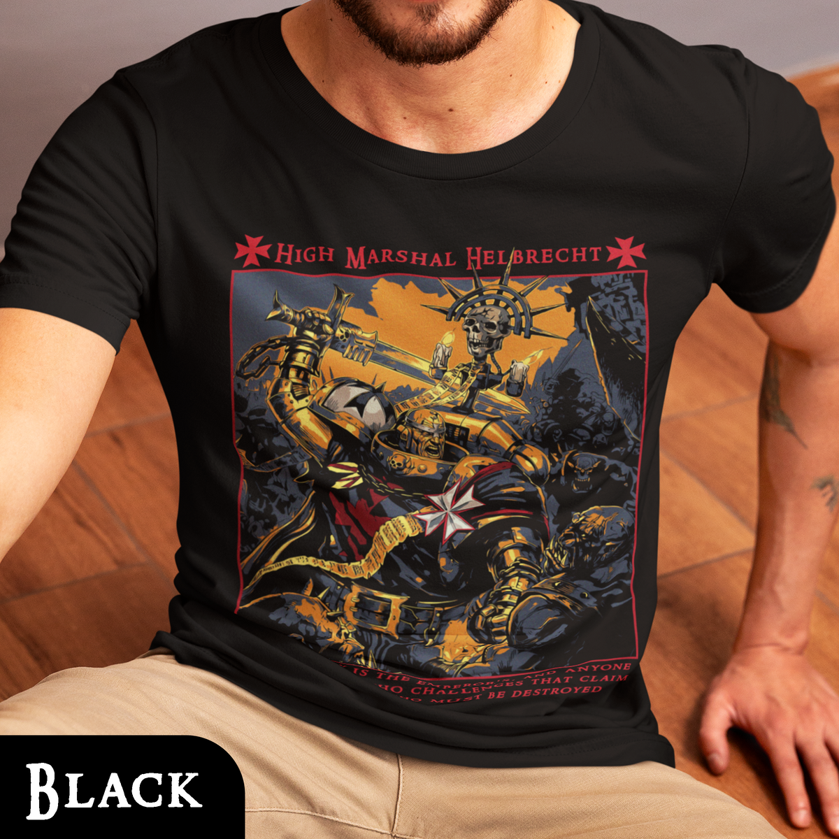 High Marshal Helbrecht - Black Templars | T-Shirt
