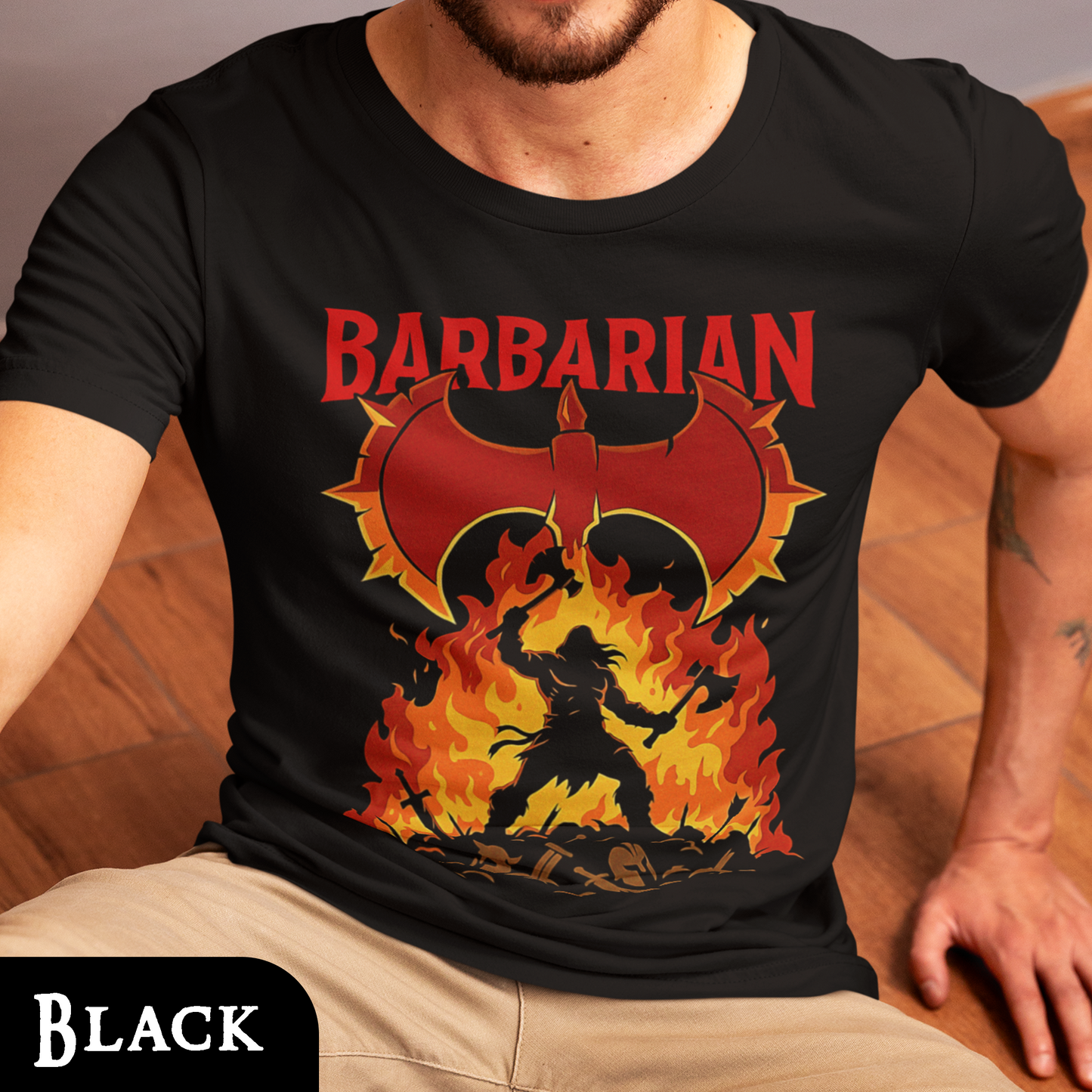 "Barbarian" D&D T-Shirt