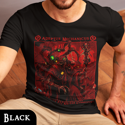 Adeptus Mechanicus - Only Flesh Falters | T-Shirt
