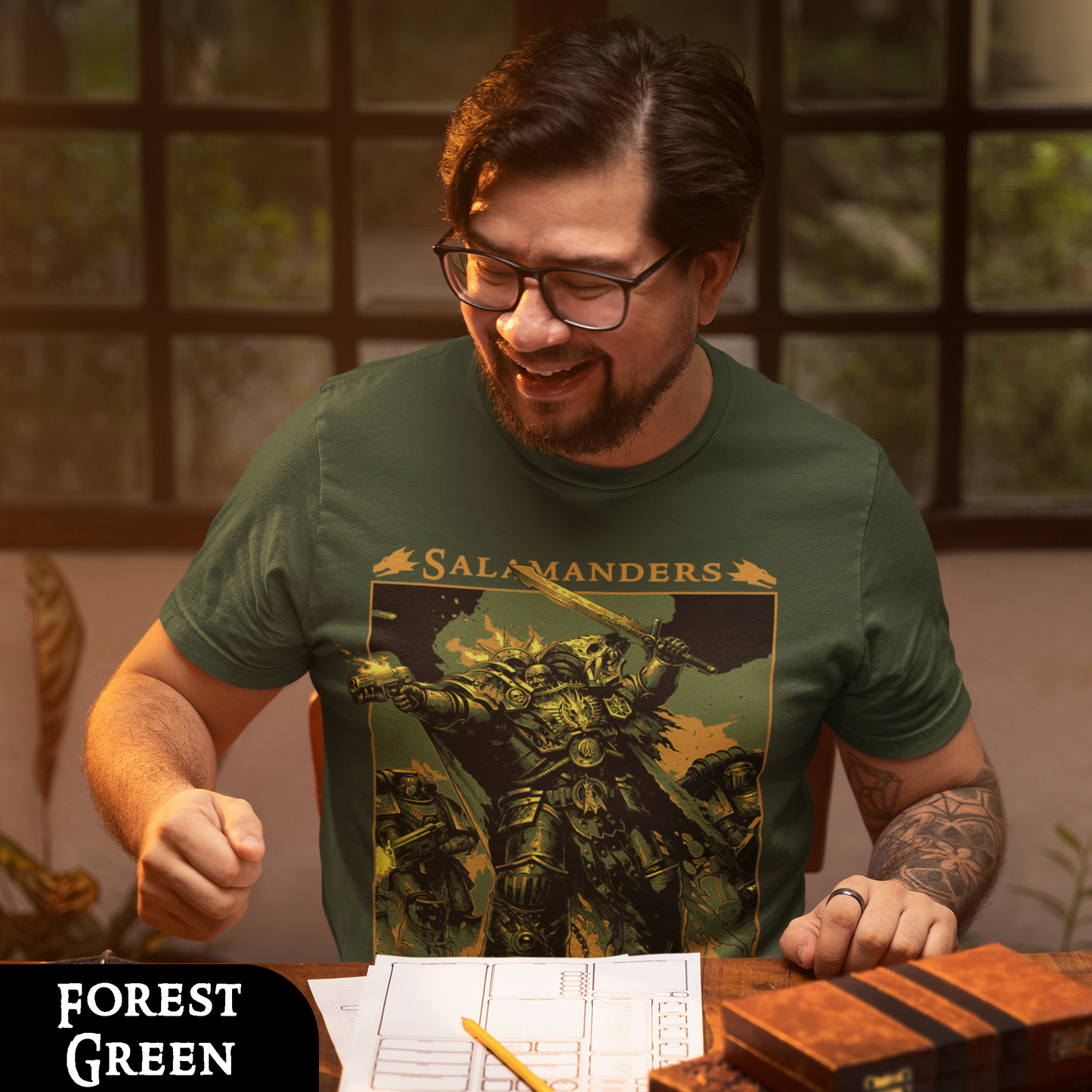 Salamanders - Unto The Anvil of War | T-Shirt