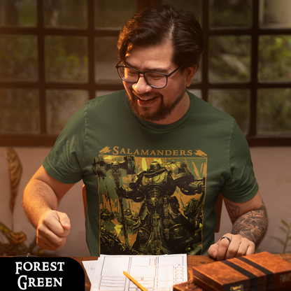 Salamanders - Into The Fires Of Battle | T-Shirt