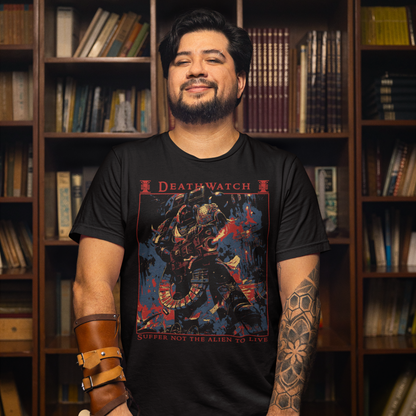 "Suffer not the alien to live" T-Shirt