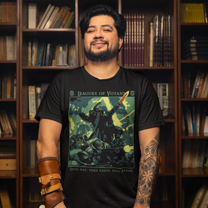 "Luck has, Need keeps, Toil earns" T-Shirt
