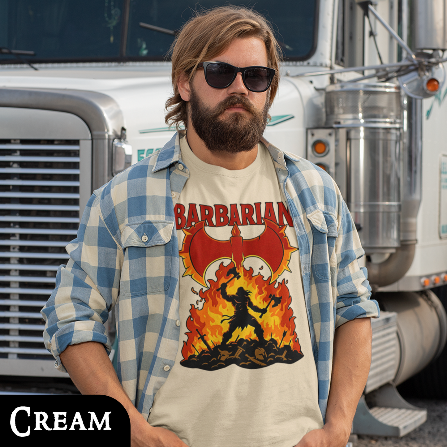 "Barbarian" D&D T-Shirt